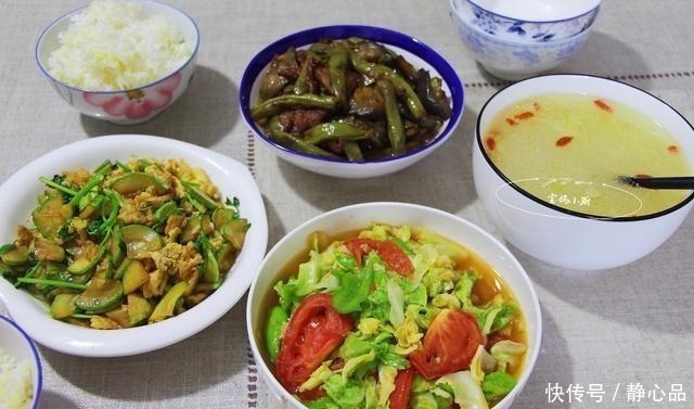 干豆腐块|大热天宝妈不闲着,一周晚餐换着花样做,荤素搭配又经济,味道香