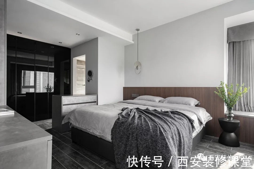 主卫|135㎡三室深色系,小两口新房装修