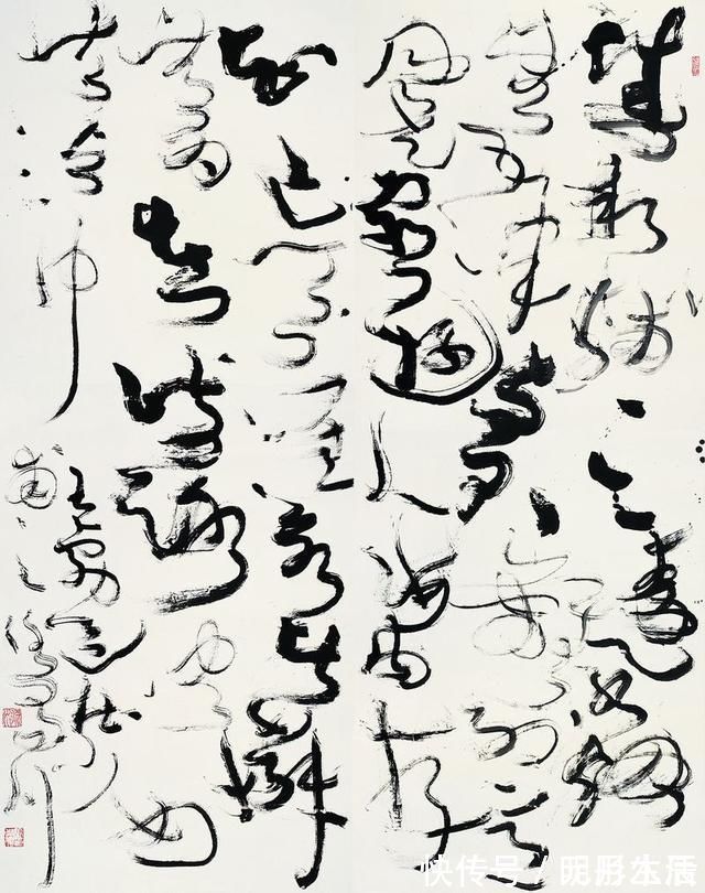 中国书法家协会|“当代狂草第一人”马世晓的狂草，烟雾缭绕，犹如仙境，笔笔惊艳