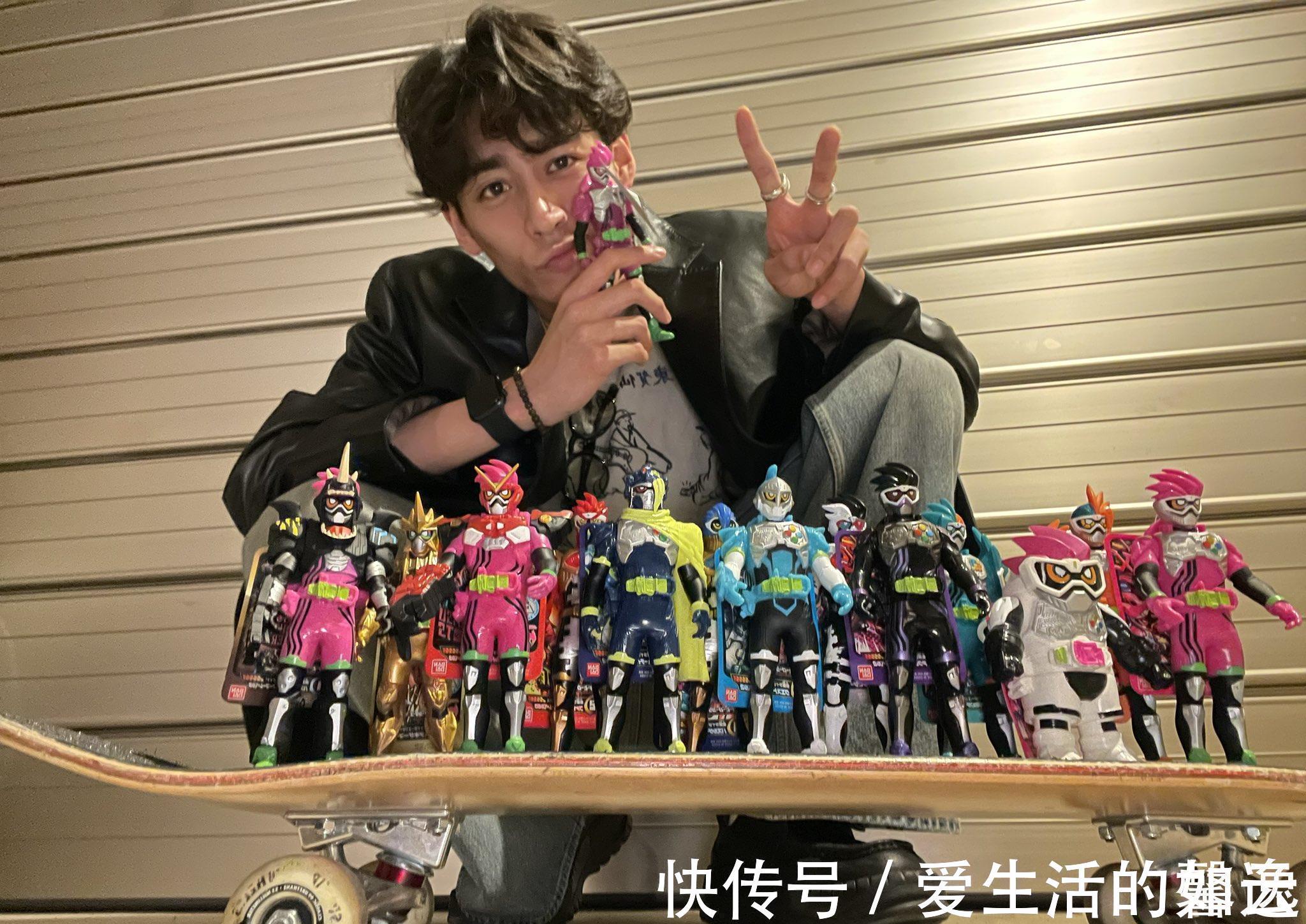 revice|假面骑士:晒出ex-aid软胶的狩崎 粉丝吃着柠檬吐槽:不过如此