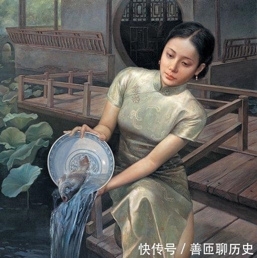 笔下|央美教授笔下完美东方女性人体油画欣赏