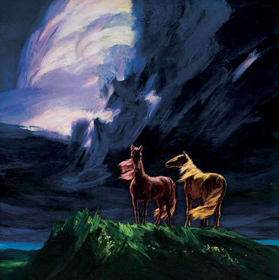 詹建俊@著名油画家詹建俊的人物风景作品欣赏