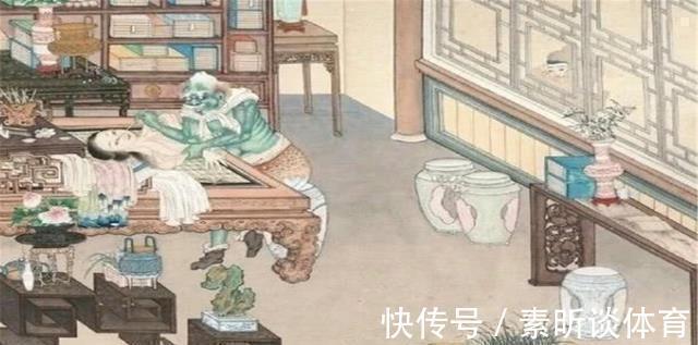 王生&清朝一幅无名女鬼图,放大10倍看她在干啥?网友:晚上害怕不敢看