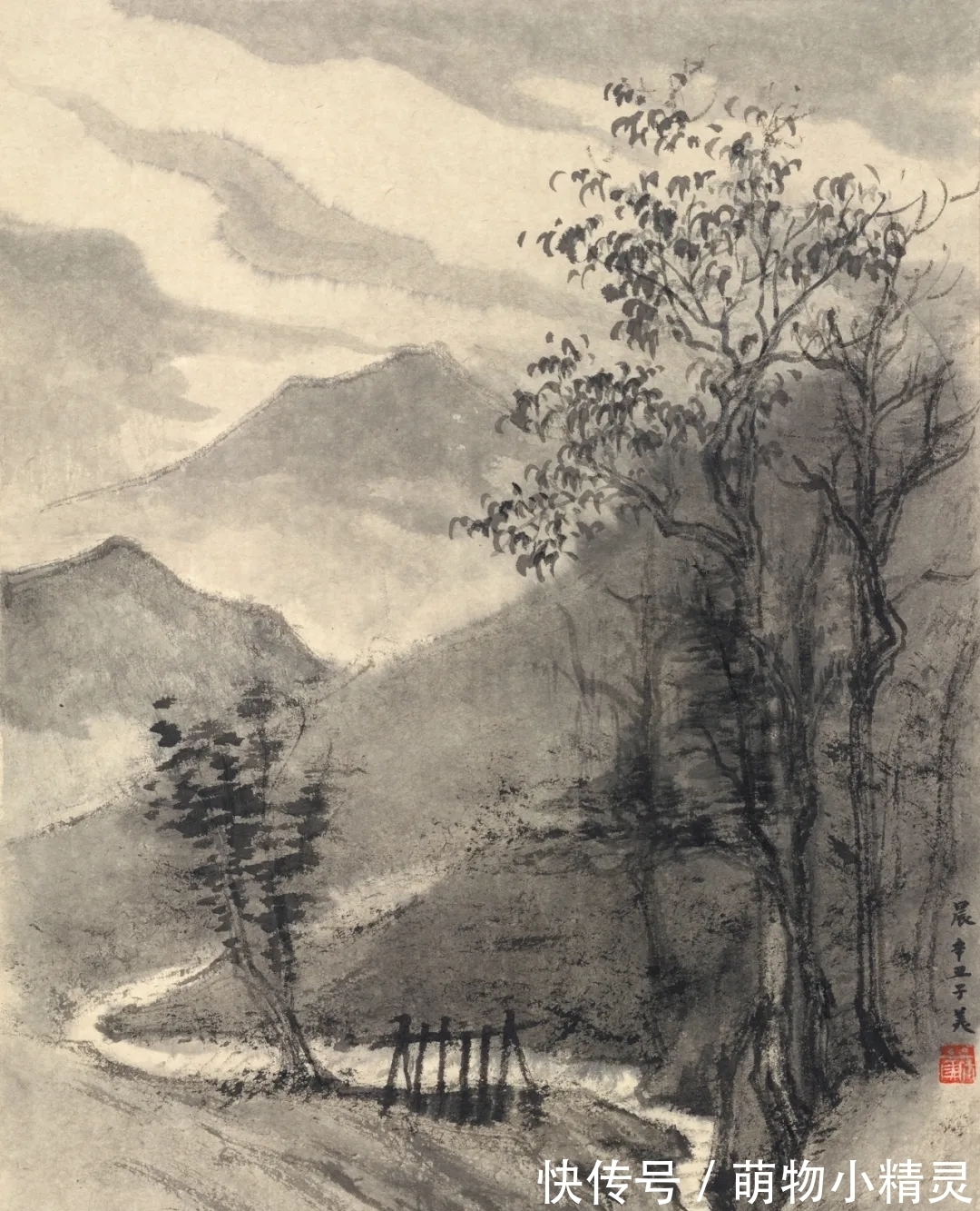 山水画!才女|苏小佳,一个有诗意的青年山水画创作者