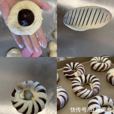 好吃到哭的豆沙圈面包??万能餐包方子 速速收藏