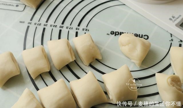馅料|不用烤箱,一次开酥,教你在家做纯手工板栗酥饼,太香了