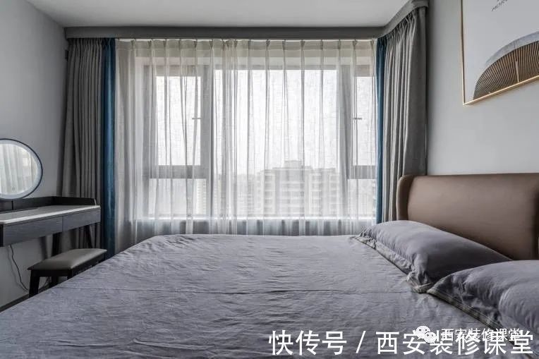 化妆台|100m2简约三居,三口实用之家