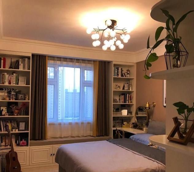 鞋凳|85平米的两房,装修设计温馨又大气,定制的柜子真的太实用了