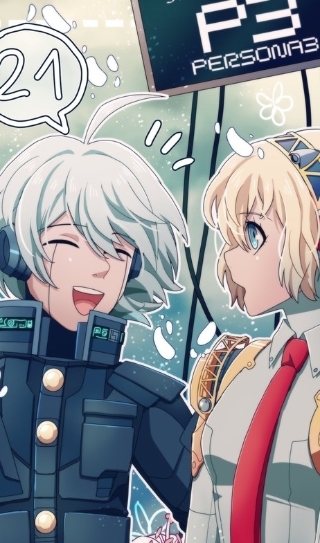 《弹丸论破》机望(KIBO)和其他角色的奇怪组合,动漫全面屏壁纸