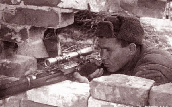 还成|苏军小人物一战成名,30天击毙225名德军,如今还成了一个游戏角色