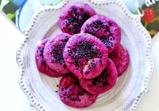 香甜软糯糯米,搭配回味无穷紫薯,口口都拉丝