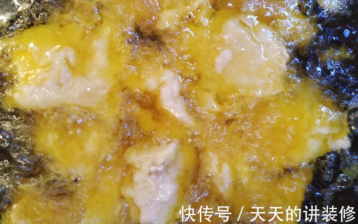 好吃|用对了办法做锅包肉,焦香好吃,酸甜可口