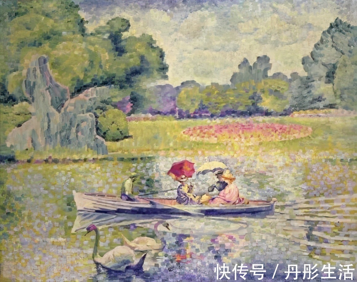 点彩|新印象派中,色调最生动,色阶最耀眼的点彩画家!