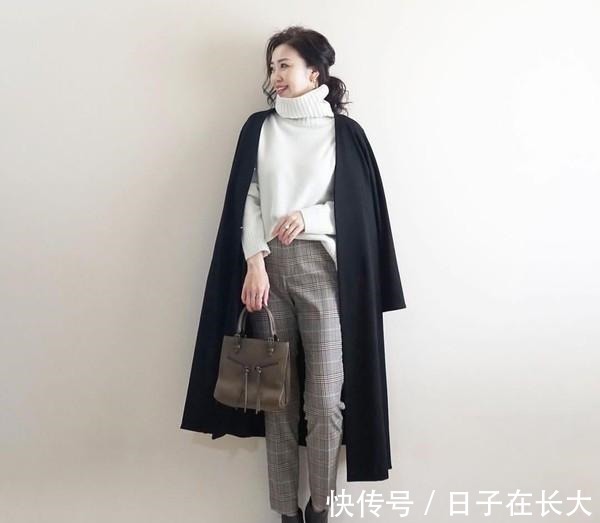 显高显瘦 小个子女生别只会“塞衣角”,学日系搭配这样穿,显高显瘦很简单!