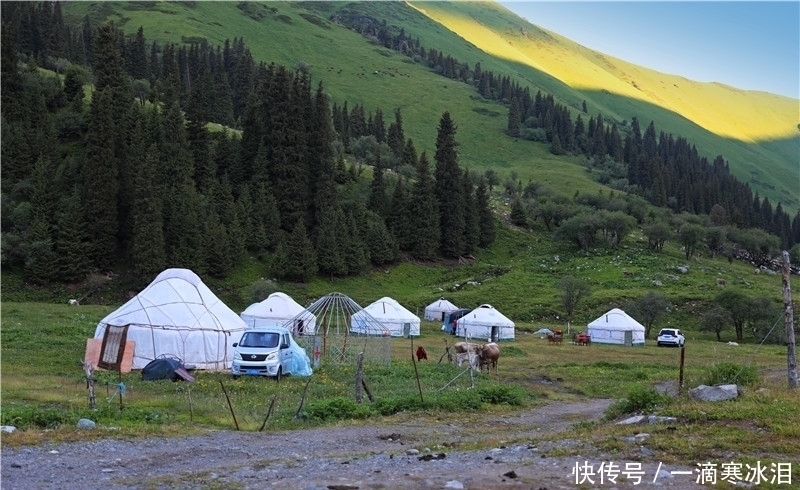 蒙古包|自驾独库公路：那拉提草原牧民，生活过得简单却都是百万富翁