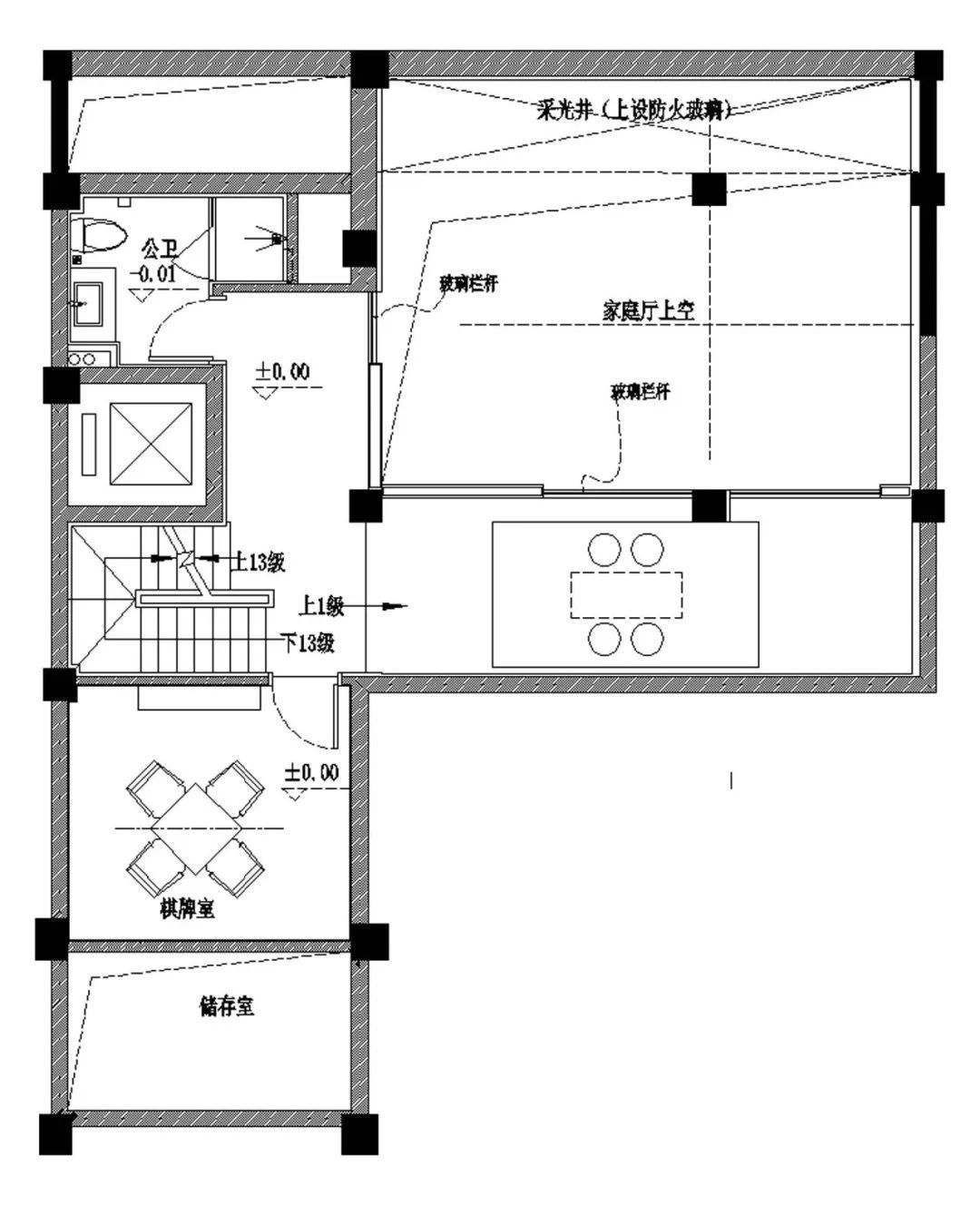 优雅|550㎡现代风别墅,高级灰与水墨色,低调档次的效果很独特