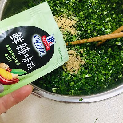 小米粥|韭菜盒子