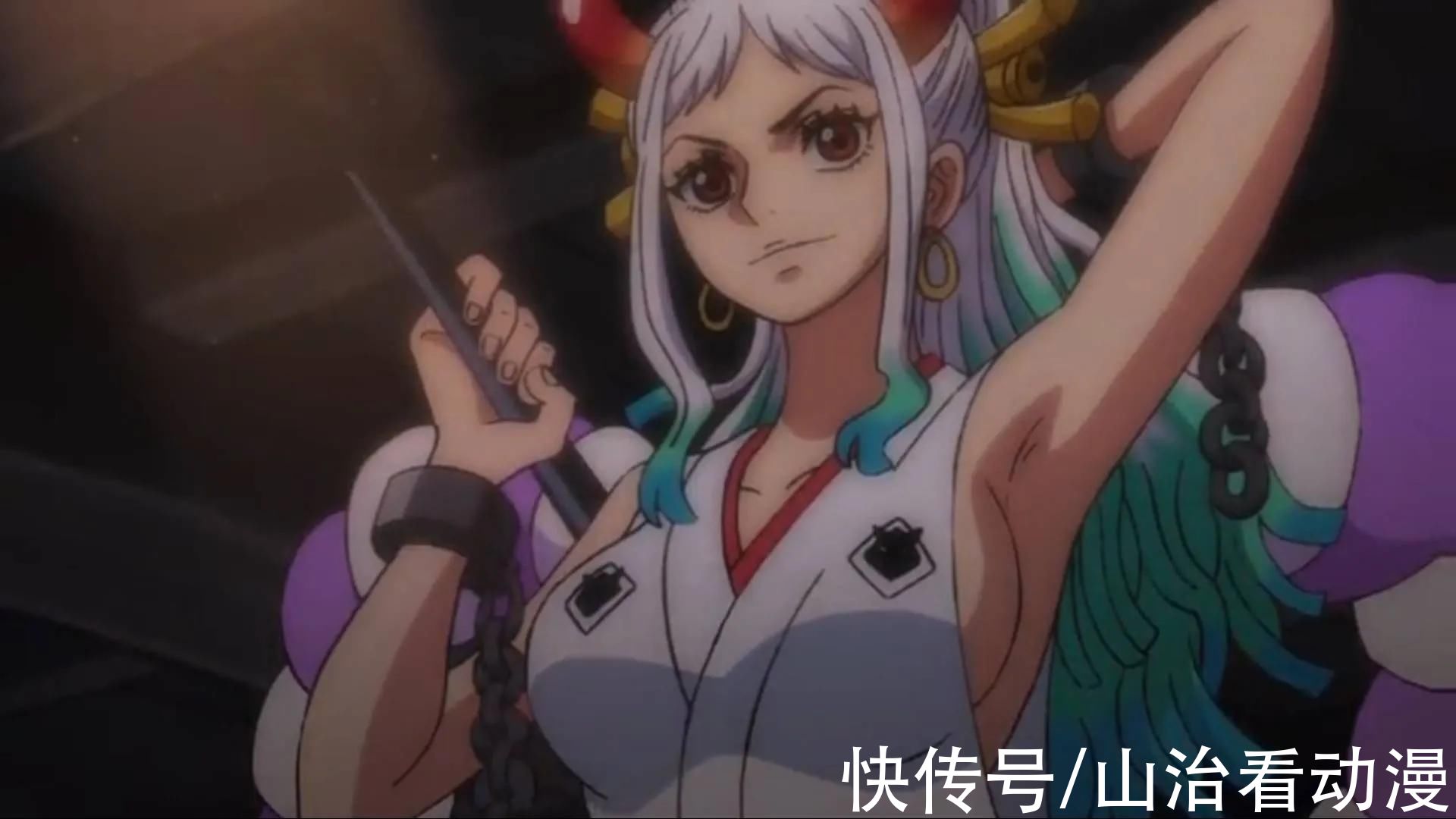 桃之助|海贼王992集：大和露出真面目，凯多之女，长相甜美，路飞看呆了