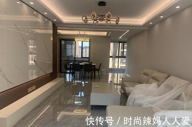 玄关|129平三居室设计,现代轻奢风格鉴赏!
