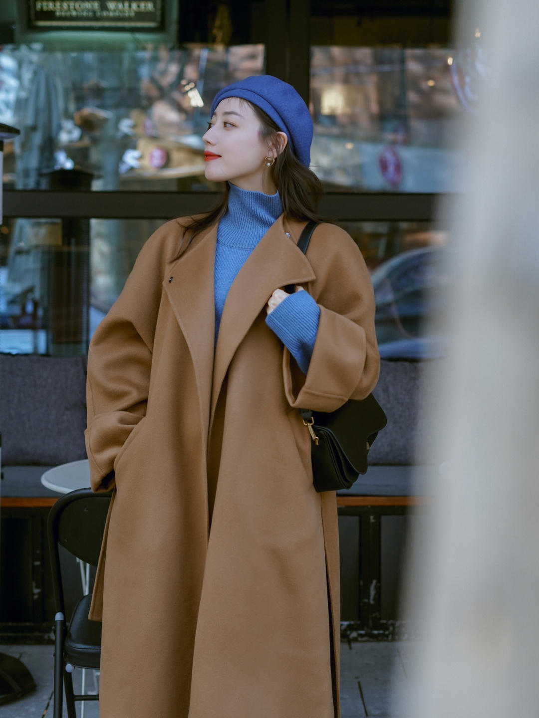 大衣|想保暖就试试“羊毛大衣”,瞧素人博主的穿搭,优雅时尚又显贵