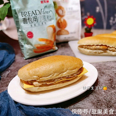 #金龙鱼精英100%烘焙大师赛-爱好组-高筋#鸡肉芝士帕尼尼