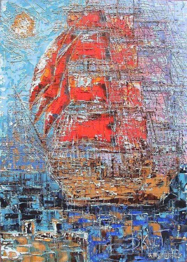 白俄罗斯|白俄罗斯画家Dmitry Kustanovich德米特里·库斯塔诺维奇作品欣赏