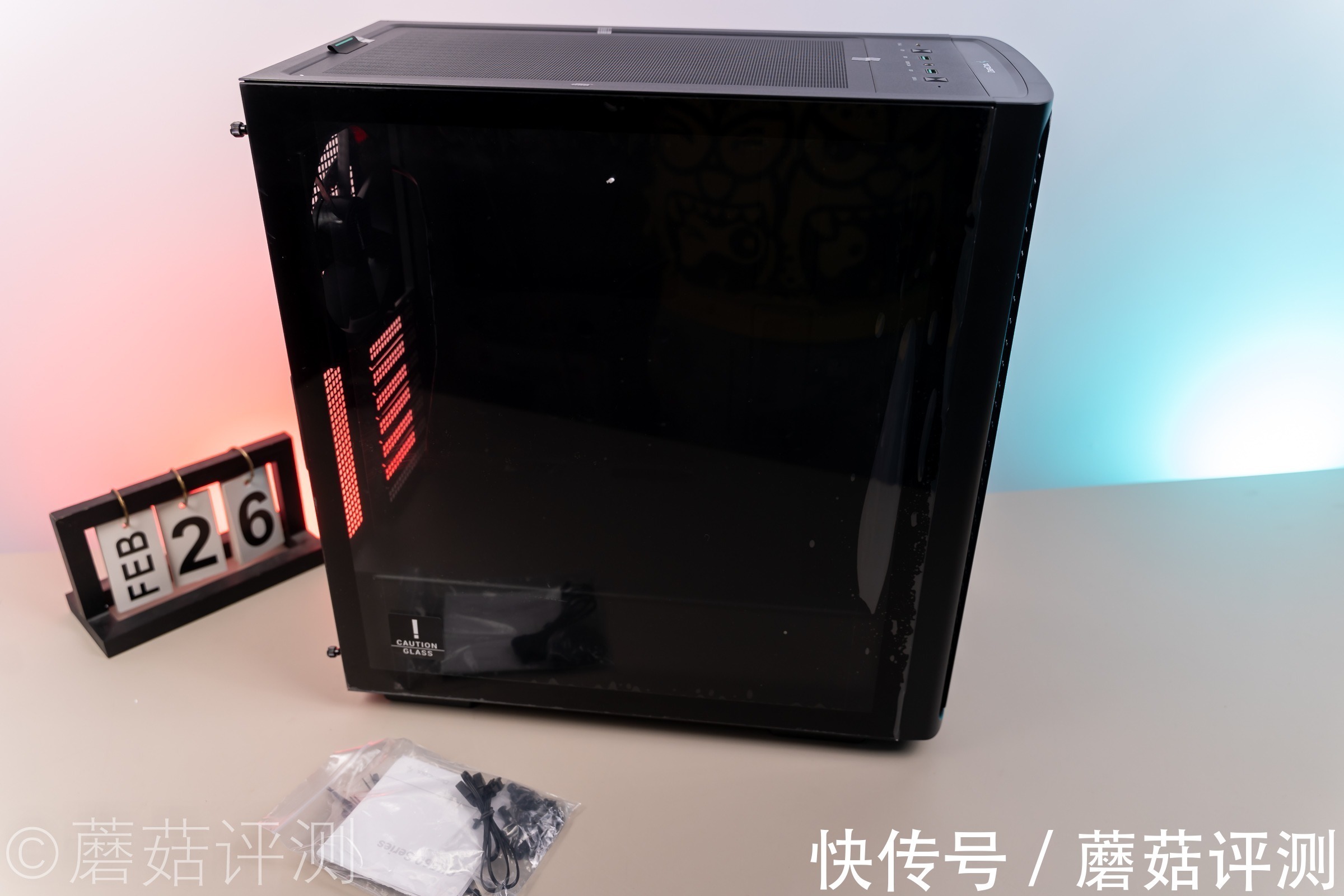 显卡|散热优秀,外观、设计精致、九州风神CK560幻境Pro中塔机箱 评测