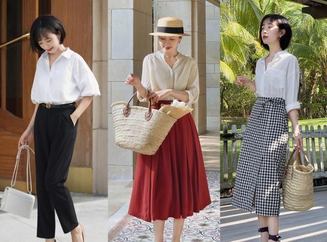 针织衫 这个初秋少不了裙子的穿搭!今年流行这样穿,时髦优雅还很清爽