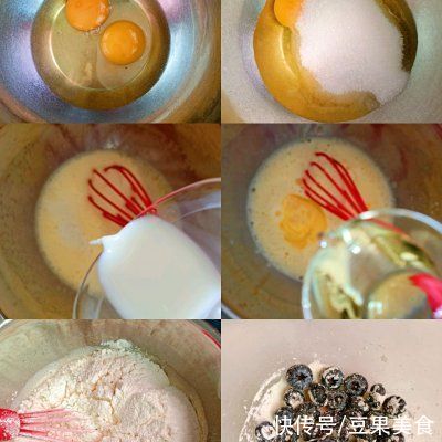 烤箱食谱 | 爆浆蓝莓马芬