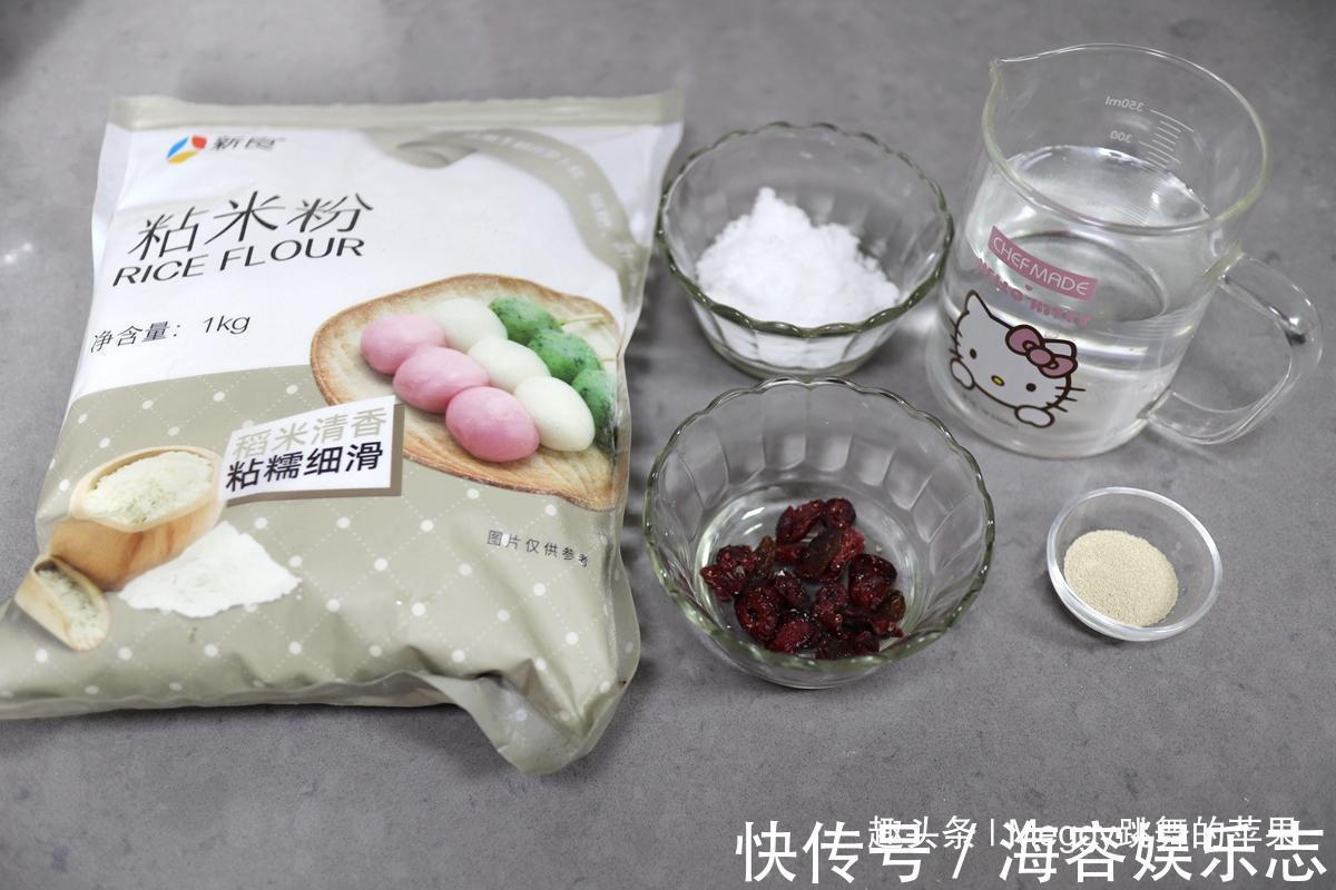 用料|松软香甜的米发糕,米香浓郁不粘牙,做法简单用料少,地道好吃