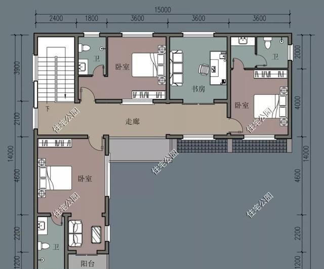 建筑面积|农村没有堂屋的房子不是好房子,20套户型分享,总有一套看上眼
