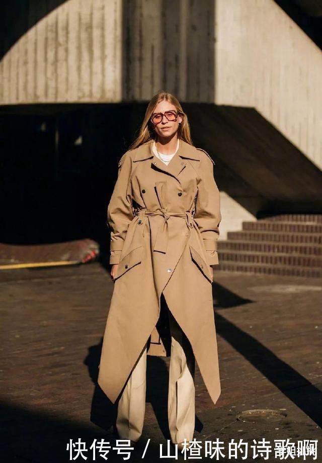 敞开|你适合敞开穿风衣,还是系带穿风衣,主要看一点,穿对了才显瘦