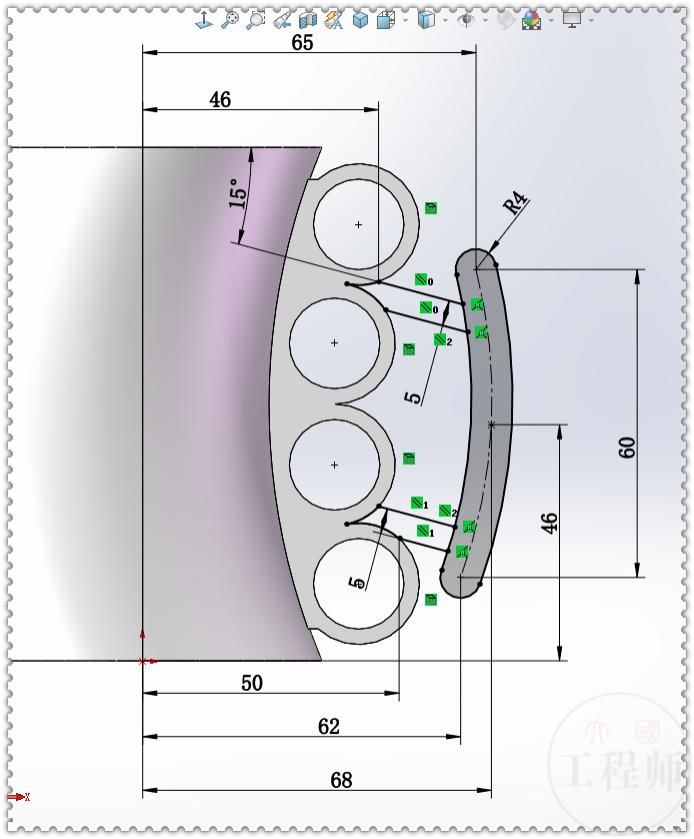 前视基准面|用SolidWorks画一个可以防身的咖啡杯