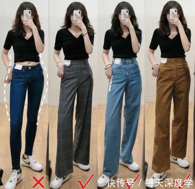穿搭 秋冬季4套小个子阔腿裤穿搭,这样穿好看又显高!