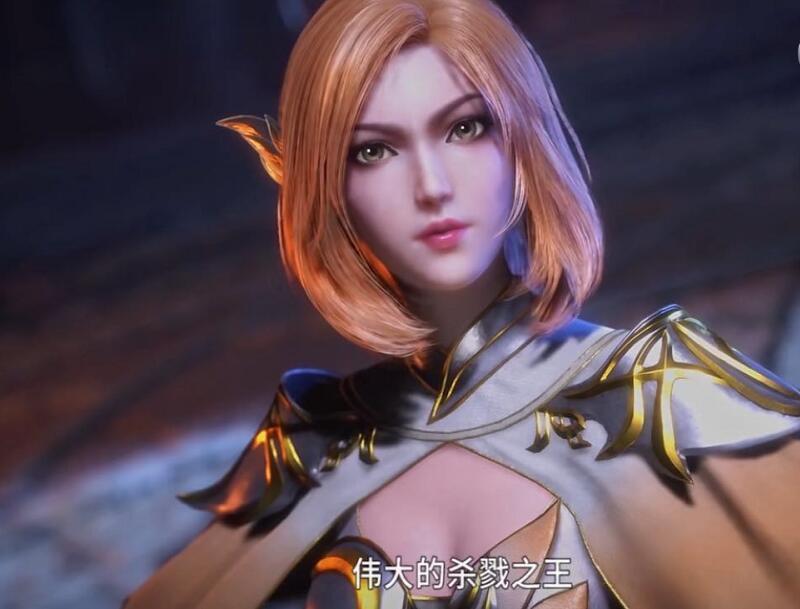 站立|斗罗大陆:看到胡列娜站立全身照,网友:是还没发育完全吗