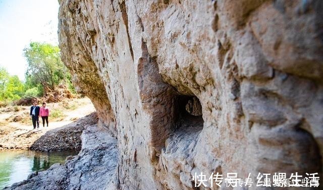 古栈道|这个古村人坐在家门口就能看黄河，这里的古栈道、古驿站保存完好！