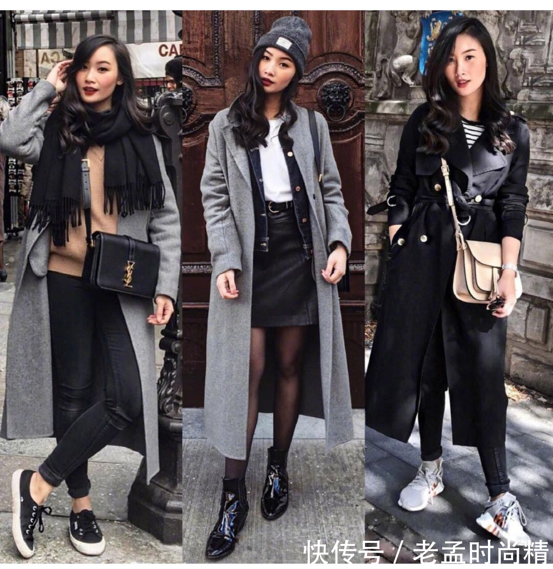 秋冬 换季穿衣太纠结?可盐可甜的秋冬穿搭,颜色搭配很值得借鉴