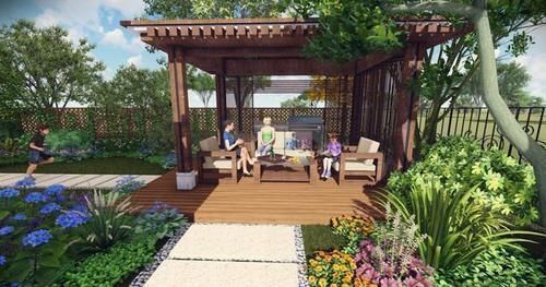 景观|庭院设计:打造庭院的5个实用小技巧,学一下,也许有天用得上!