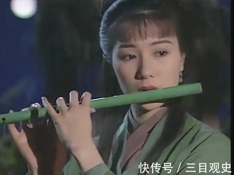 小龙女$杨过退隐后，她修炼邪功成了天下第一，晚年收了个弟子超越张无忌