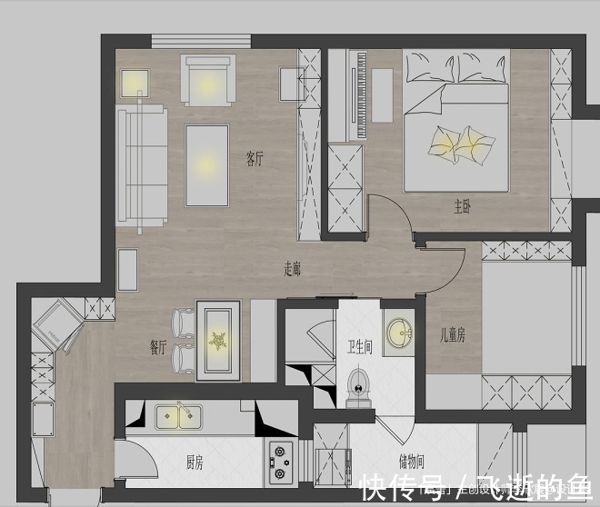 二手房|爆改80平米二手房