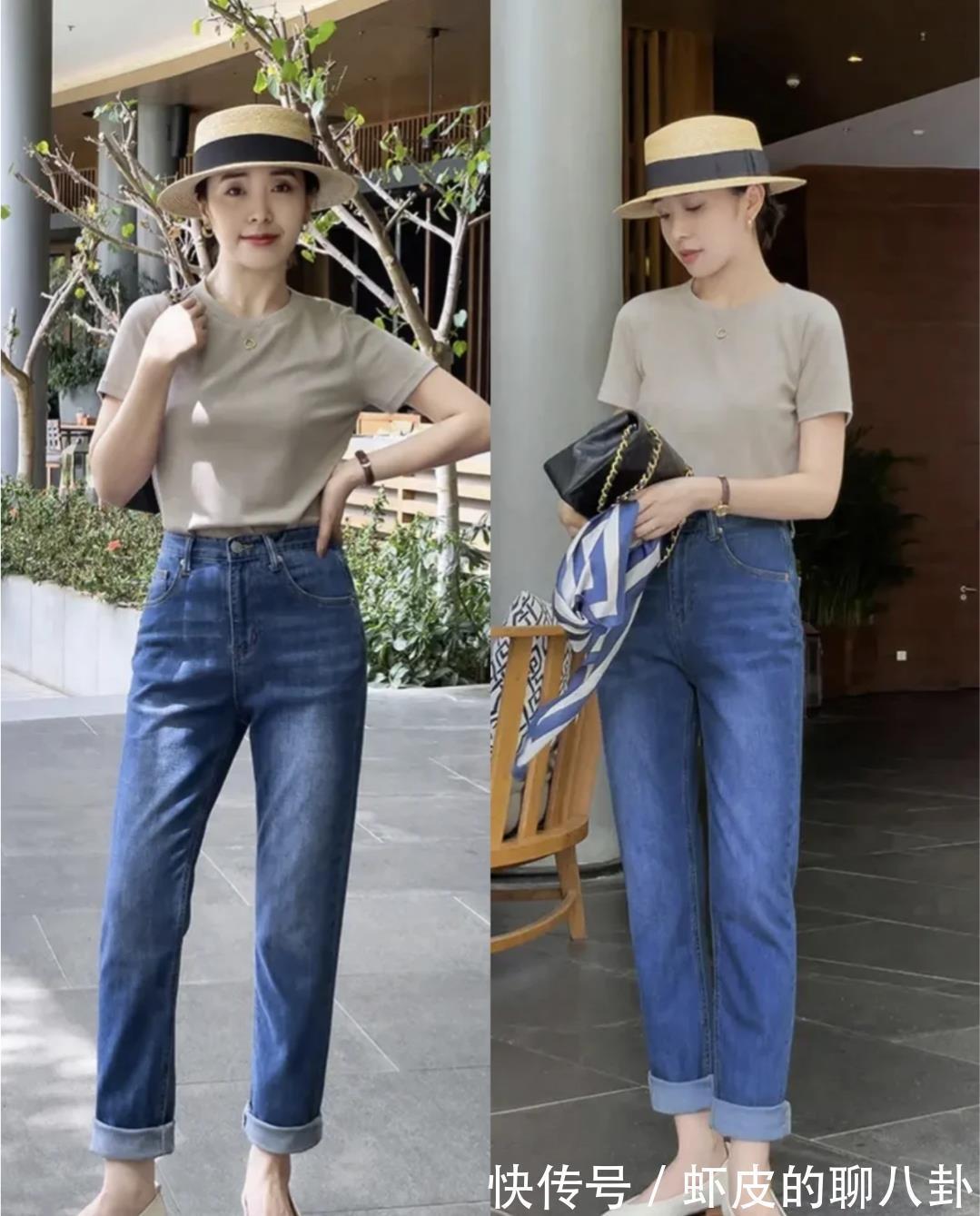 打扮|不怕年龄大,就怕不打扮!中年女性的8套穿搭示范,时髦减龄