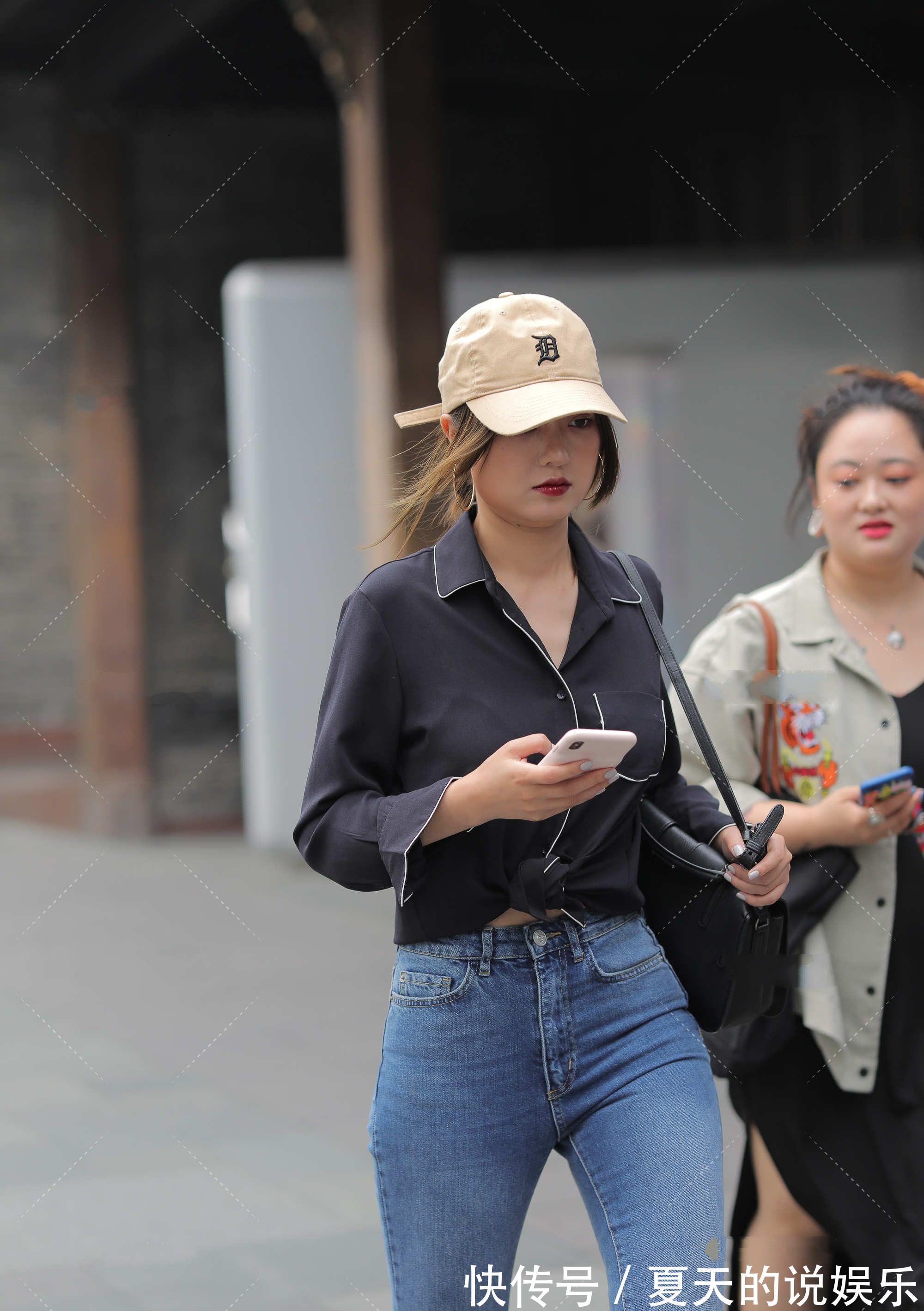 包臀裙|丰满型的美女,黑色吊带裙,搭配出轻熟的时尚风格