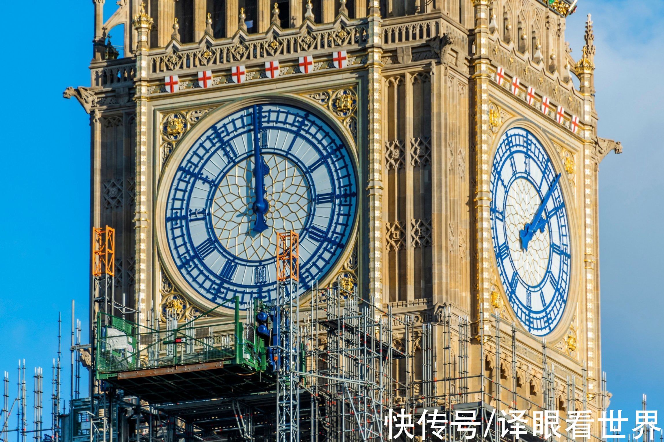 爱德华|英国大本钟翻修结束 这一地标性建筑 被赋予了新时代的意义