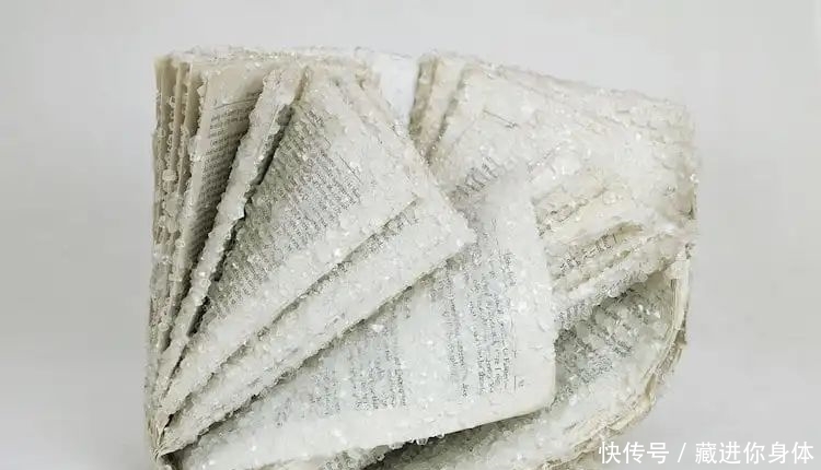 书本&她创作雕塑时“开挂”了:把书丢进水里,等2天作品就完成了