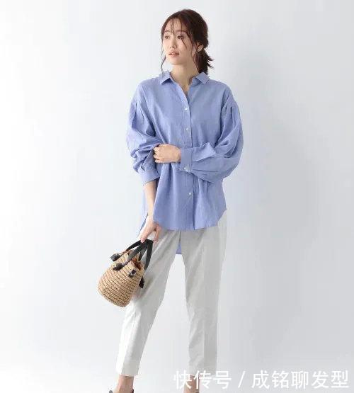 知性|过了三十岁穿衬衣更有韵味，按着四款颜色搭配，靓丽好看又知性