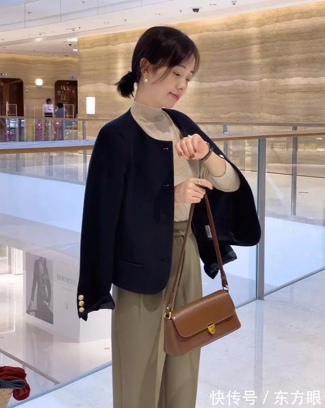 干练 降温后怎么穿西装才洋气?试试这些知性干练的搭配,女强人最爱