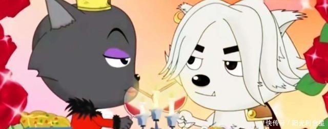 灰太狼|狼族最帅6大男神,灰太狼只能排第六,其实不止一位喜欢红太狼!