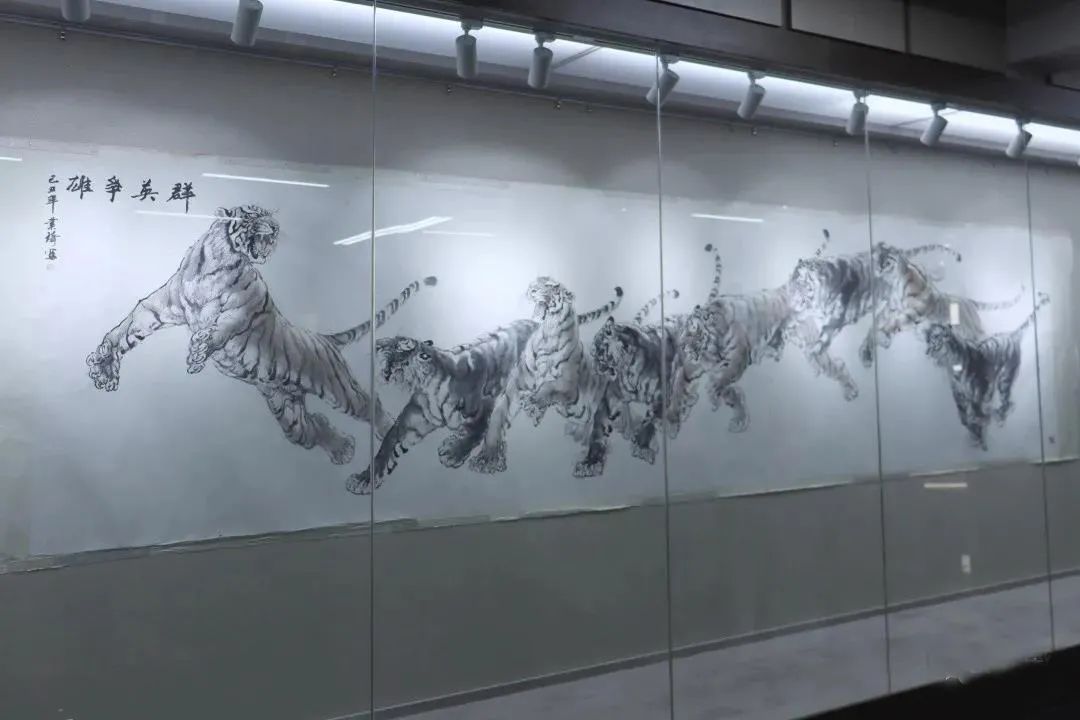 美术家协会#“虎虎生气——何业琦中国水墨画展”在陶氏艺术馆温暖开幕