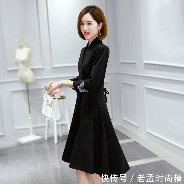 永不过时的黑色经典,微胖妹子显瘦百搭还时尚