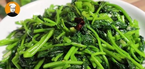 干辣椒|炒红薯叶不要直接下锅，注意这个步骤，炒出来又青又脆又嫩